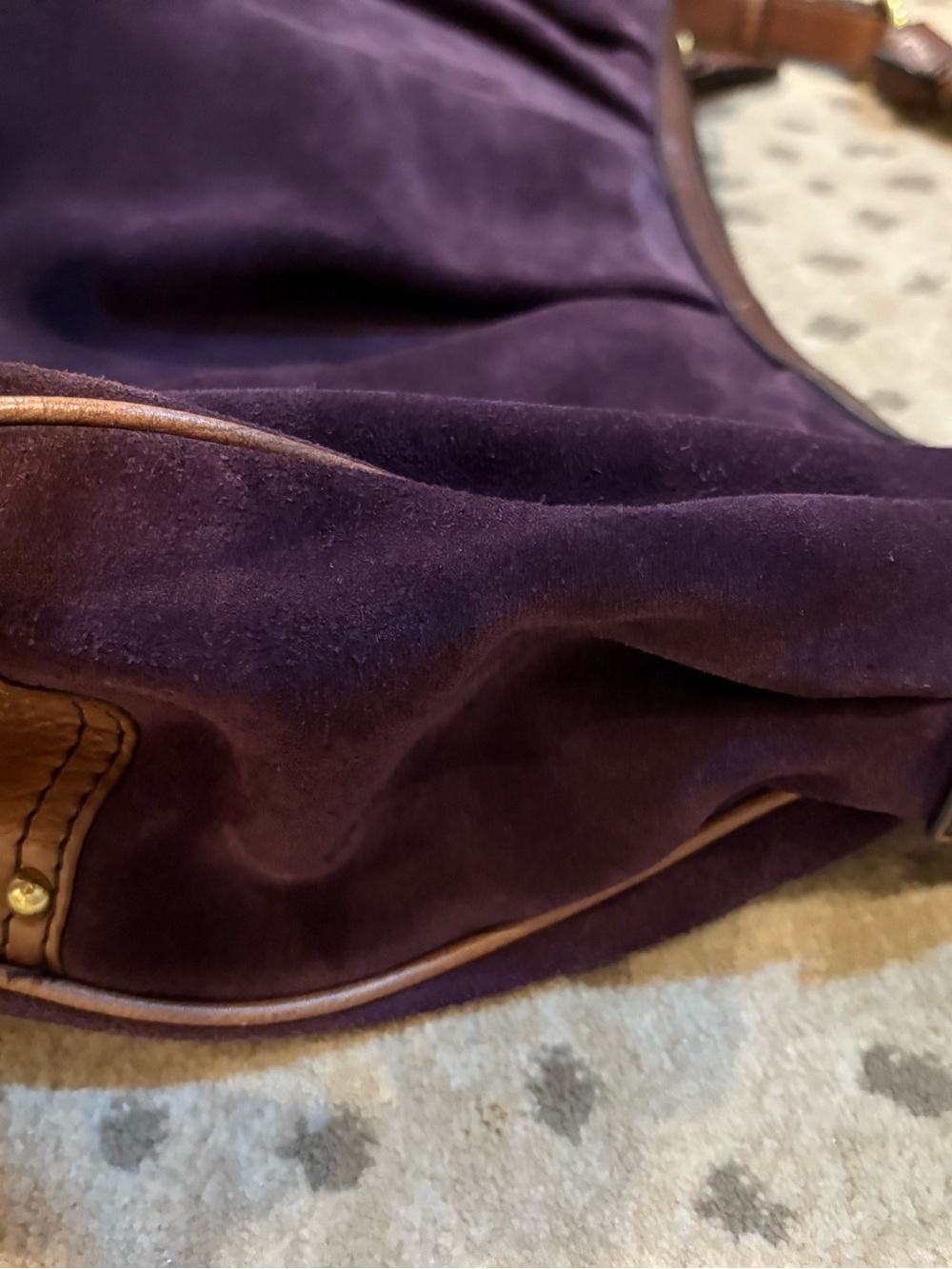 Banana Republic suede handbag - Picture 6 of 10